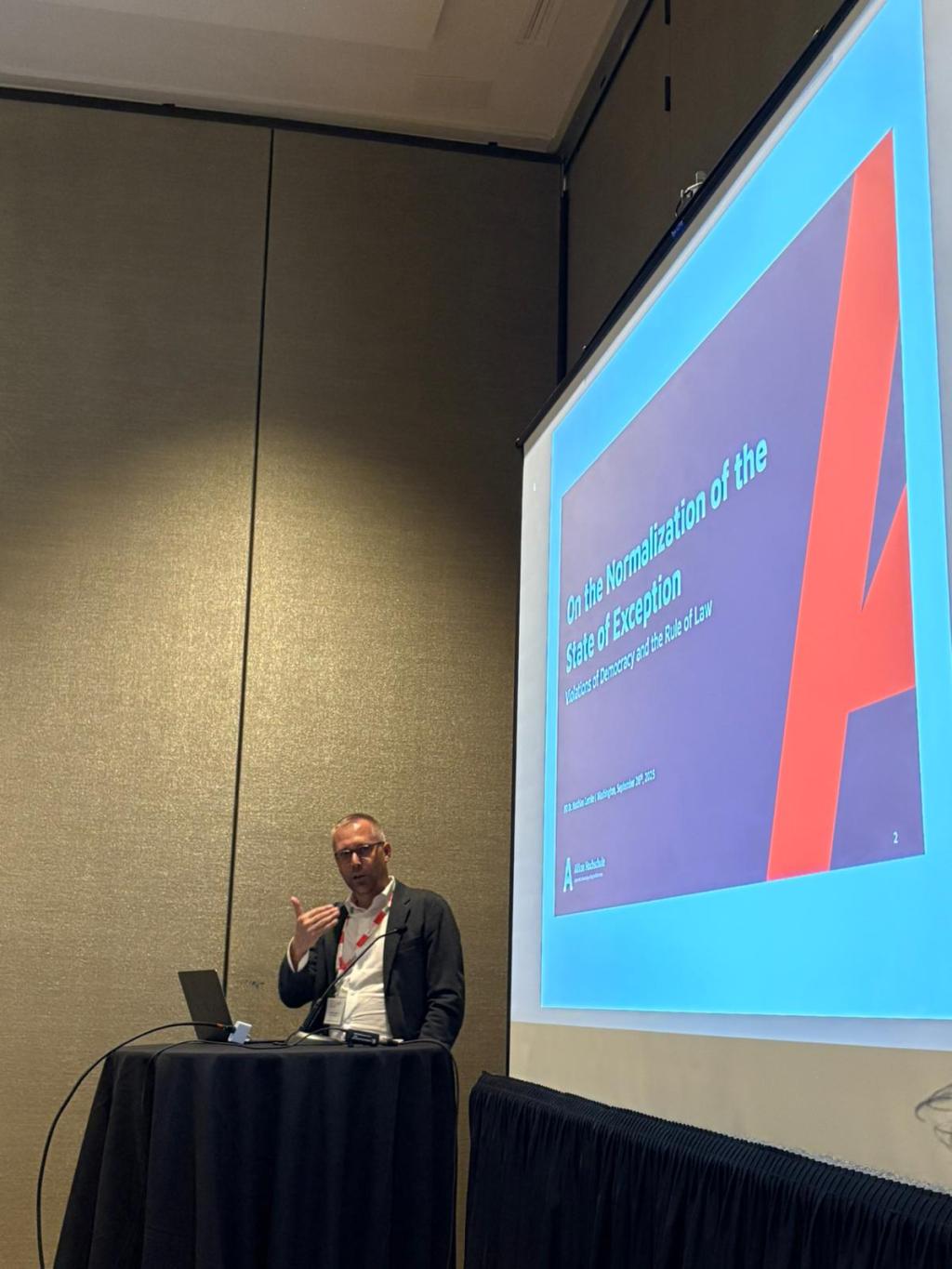 Vortrag in Washington